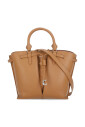 bruine-pebbled-leren-winkel-tas