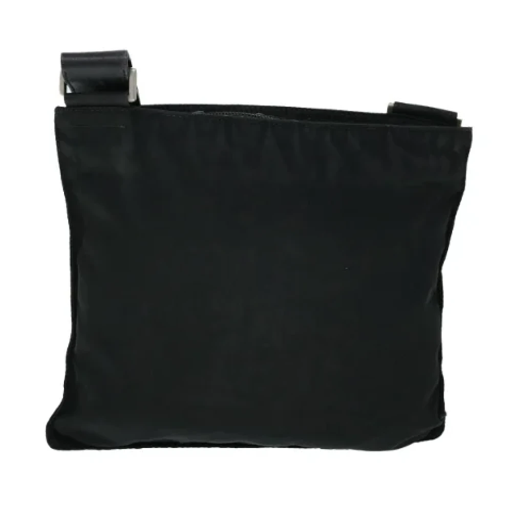 Prada Vintage Pre-owned Nylon prada-bags Black Dames