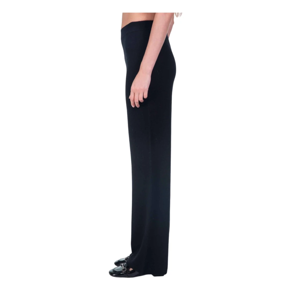 Max Mara Studio Zwarte Studio Broek Black Dames