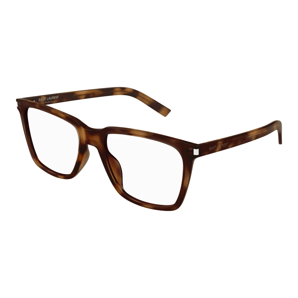 Saint Laurent Women's Brown Glasses, 54 Mm, Sl 717 Slim Eyeglasses
