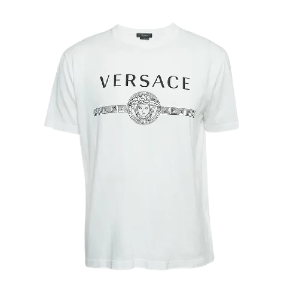 Versace Pre-owned Cotton tops White Dames