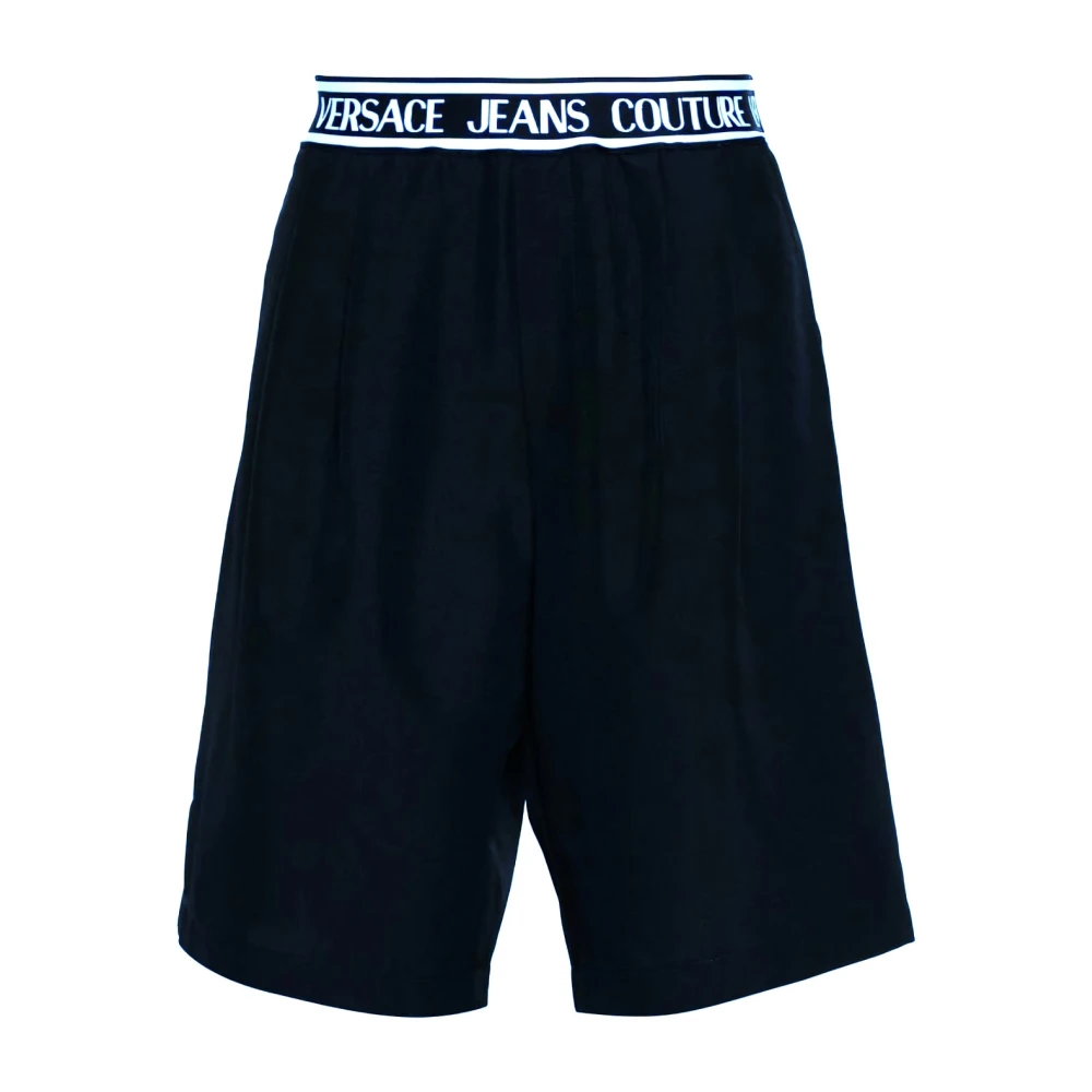 Versace Jeans Couture Stiliga Bermuda Shorts för Män Blue, Herr