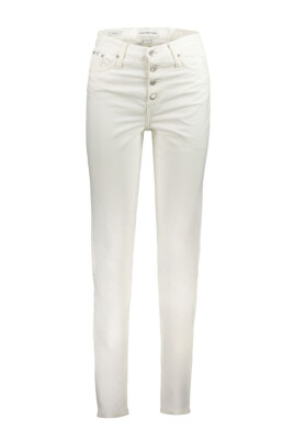 hvid-bomuld-mom-jeans-med-logo