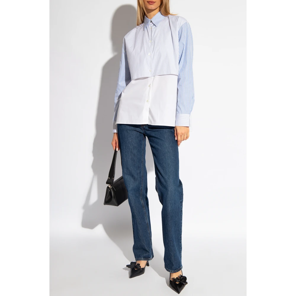 PS By Paul Smith Gestreept overhemd White Dames