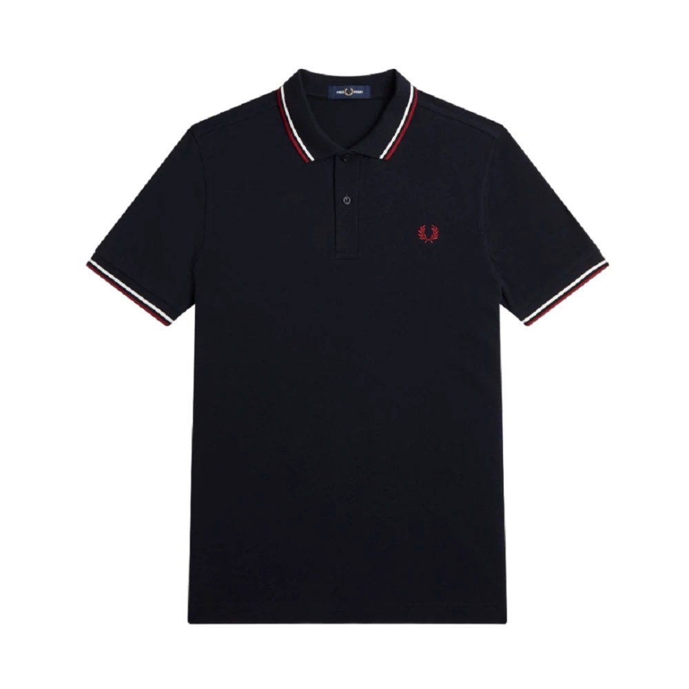 Fred Perry Men's Blue Polo Shirts, L, M3600 Polo