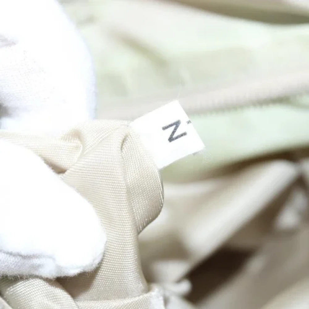 Prada Vintage Pre-owned Fabric prada-bags Beige Dames