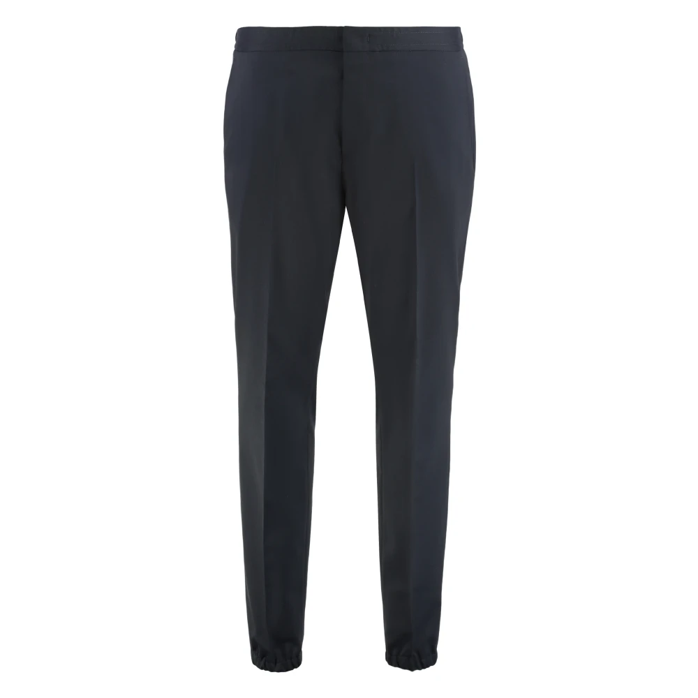 Zegna Homme Bleu Pantalons, Taille: 2XL Pantalon En Mélange De Laine