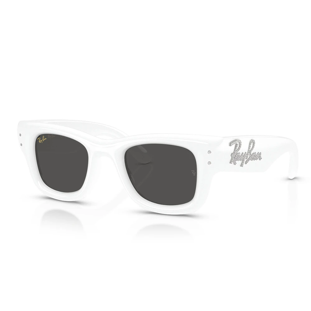 Ray-Ban Unisex White Rb4940b Wayfarer Puffer - Sunglasses - 47 Mm - Accessories