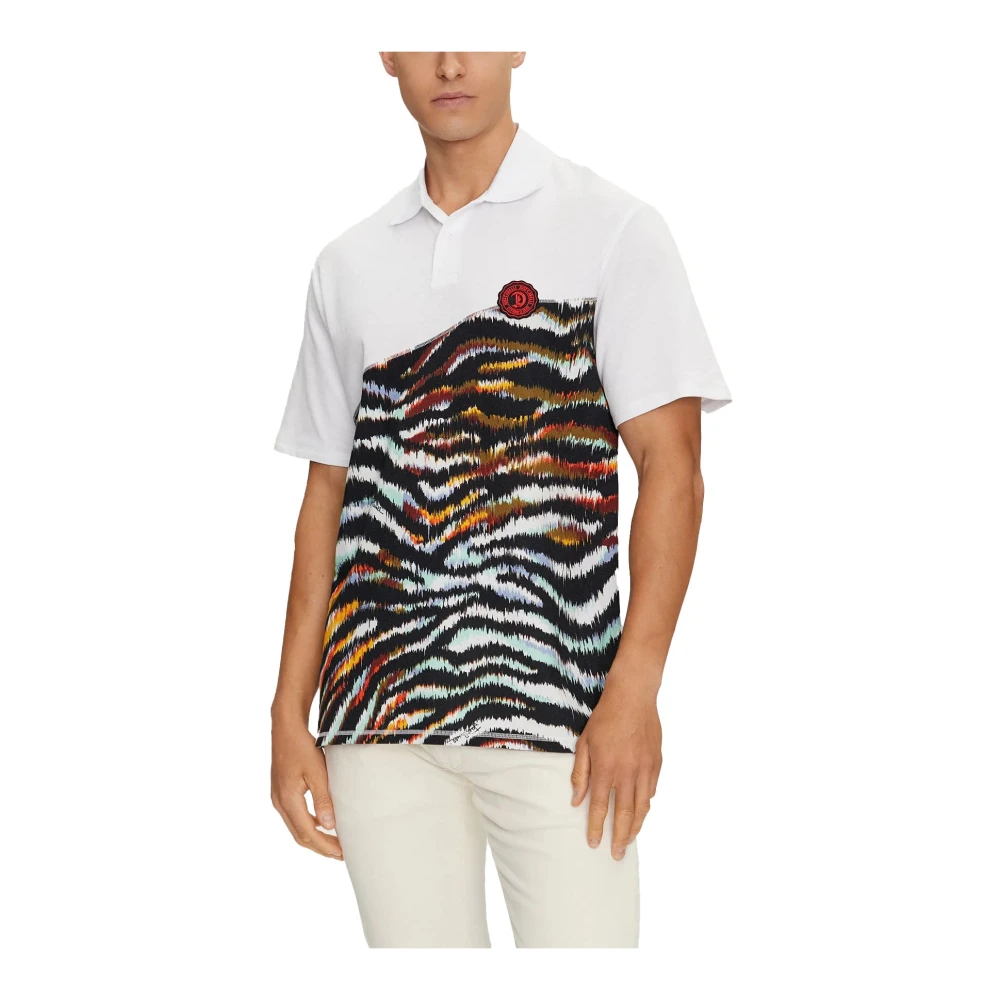 Just Cavalli Multicolor Polo Shirts, Male, S, Polo