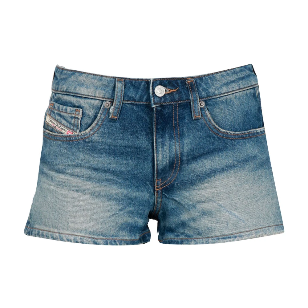 Diesel Mujer Azul - Pantalones Cortos Vaqueros - Shorts - W26