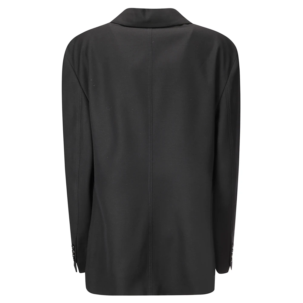 JW Anderson Klassieke Blazer met Knoopsluiting Black Dames