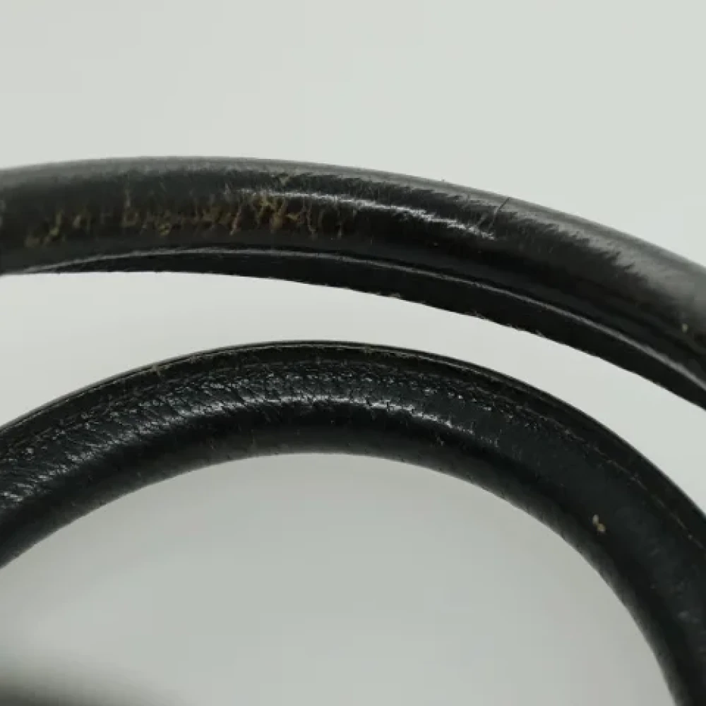 Gucci Vintage Pre-owned Leather gucci-bags Blue Dames