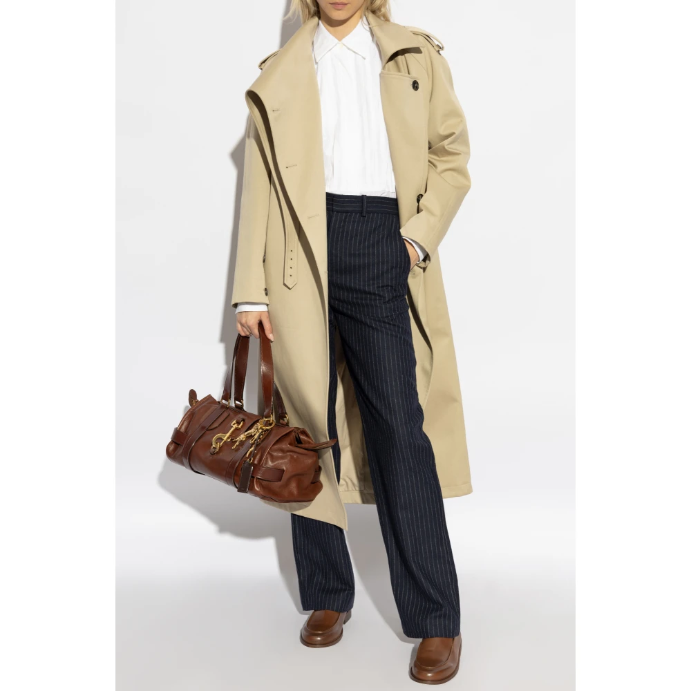 A.p.c. Geplooide broek Blue Dames