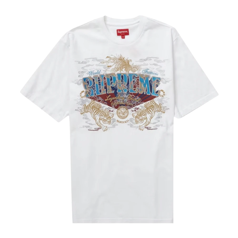 Supreme Legendarische Witte Korte Mouw Top White Heren