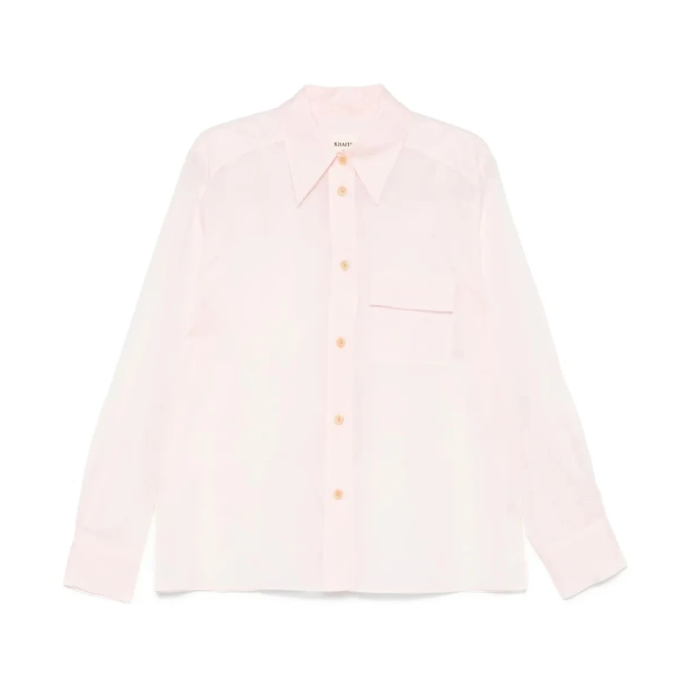 Khaite Elegante Top met Unieke Stijl Pink Dames