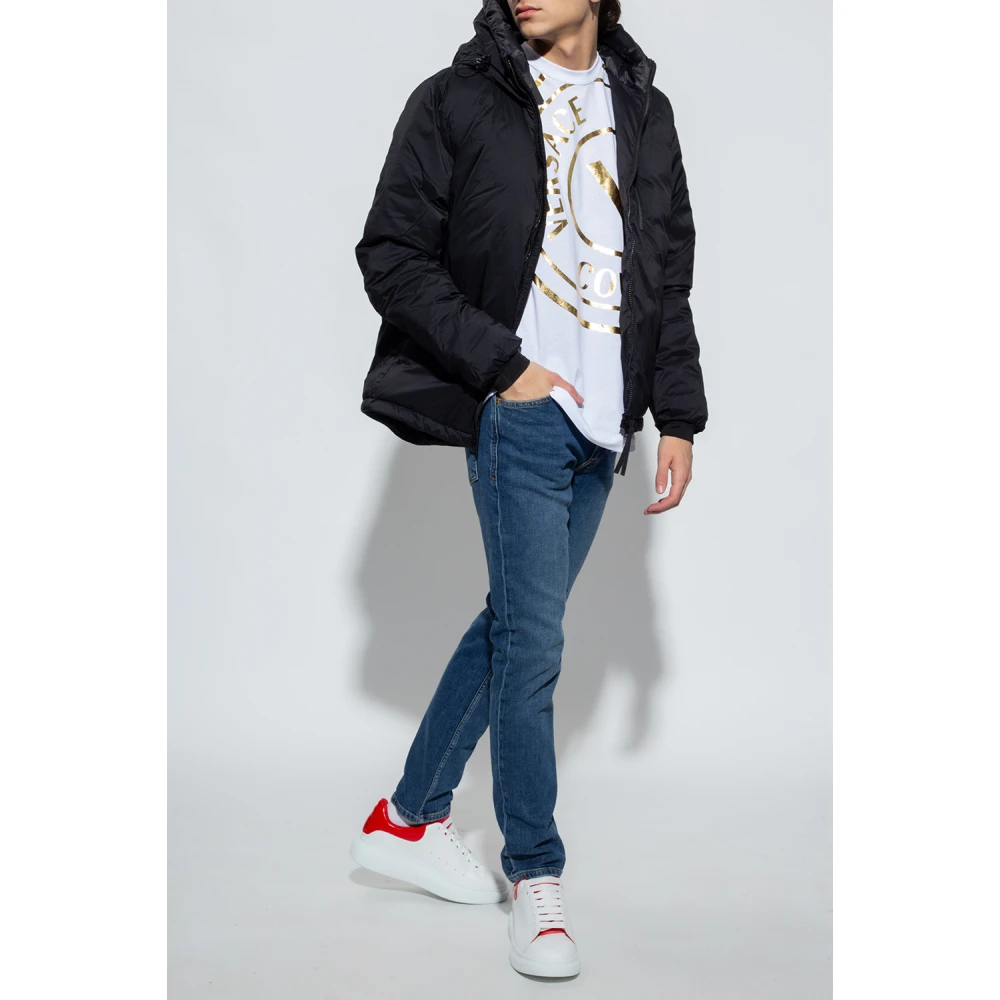 Canada Goose Gewatteerde jas met capuchon Black Heren