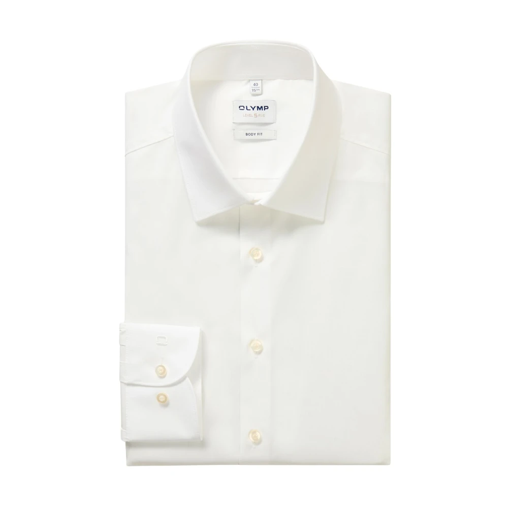 Olymp Men's Beige Formal Shirts, 5XL, Level Five Business Shirt