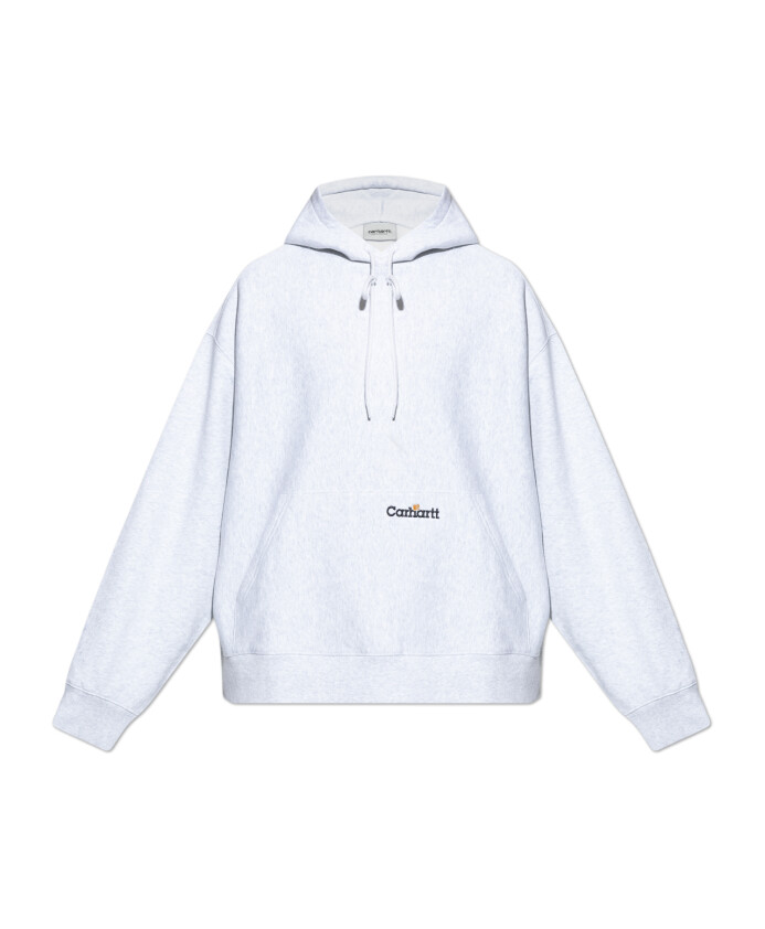 hooded-label-script-sweatshirt