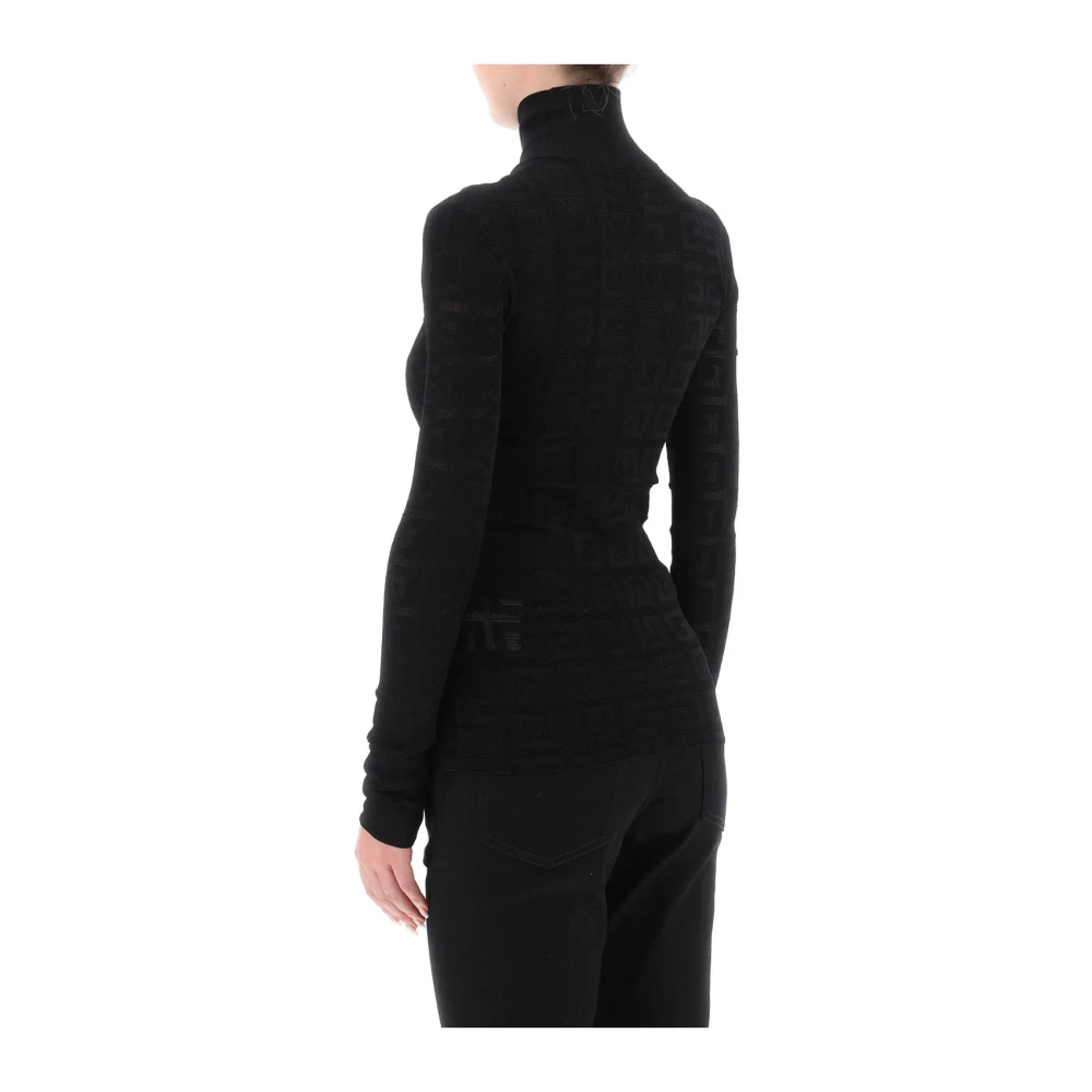 Givenchy Gezellig Gebreide Trui Pullover Black Dames