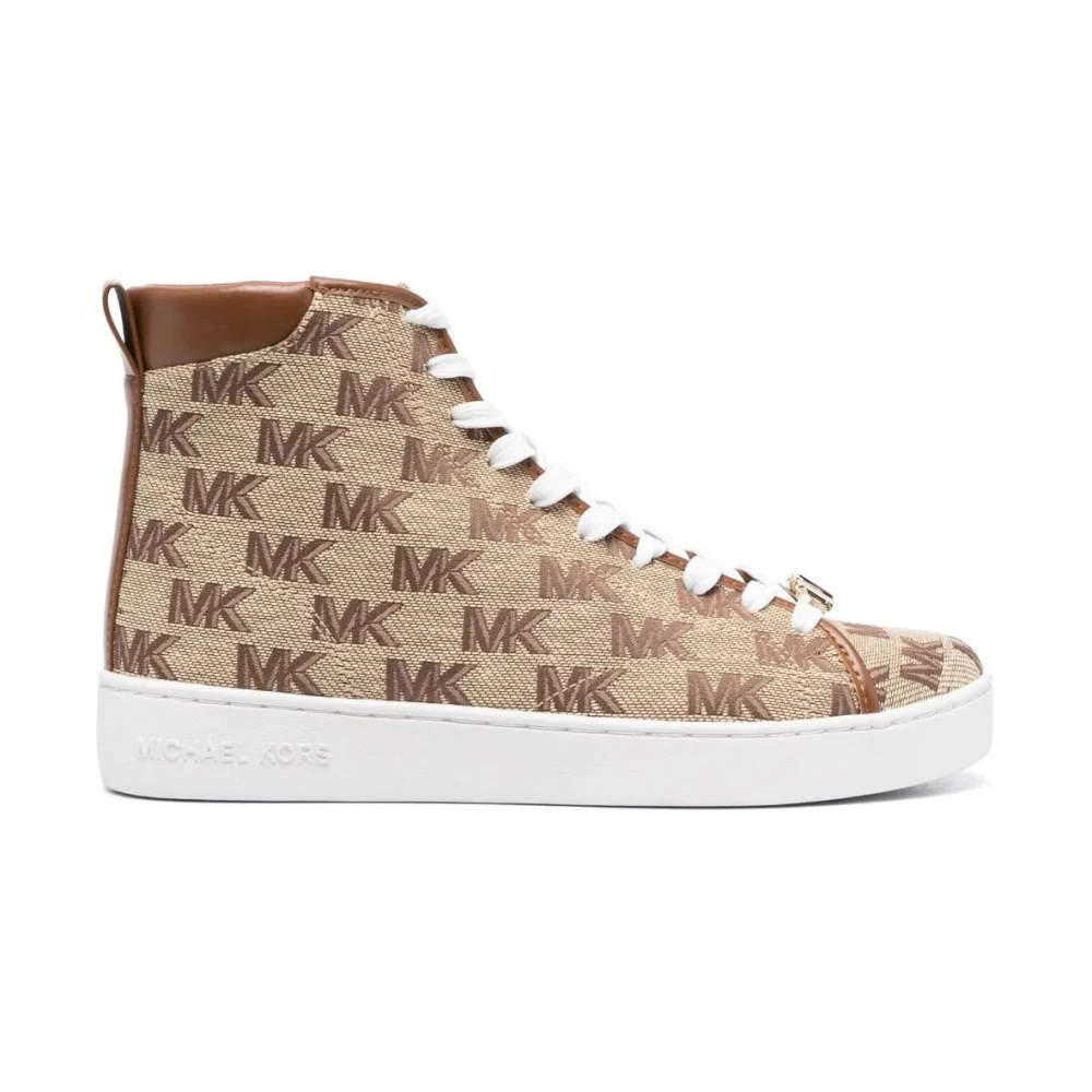 Casual Beige High Top Sneakers