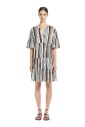ely-kaftan-jurk-blauw-print