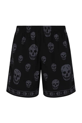 Alexander McQueen Skull-print Badshorts