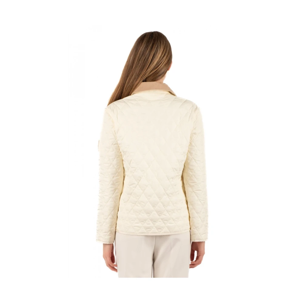Fay Stijlvolle Blouson Jas Beige Dames