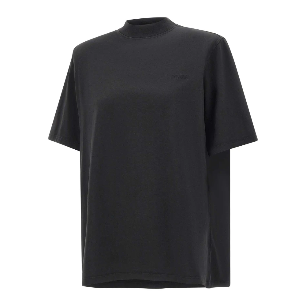 The Attico Women's Black Oversized T-Shirt