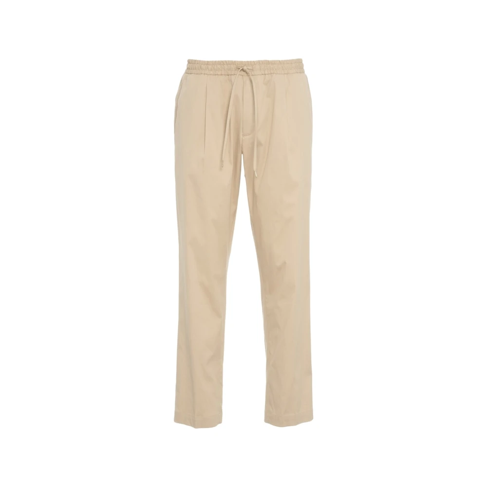Briglia Beige Geplooide Broek Stijlvolle Casual Kleding Beige Heren