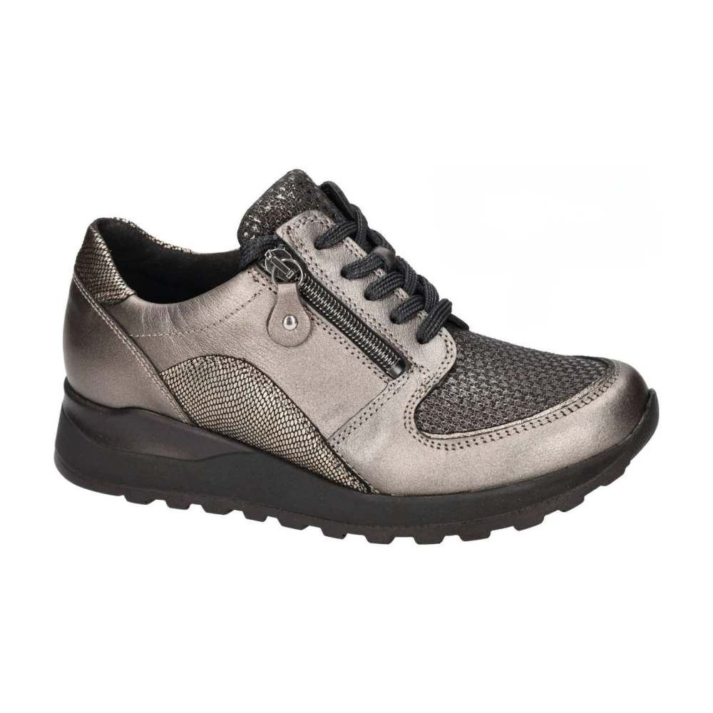 Waldläufer Ortho Tritt Hiroko Dames Schoenen Bruin