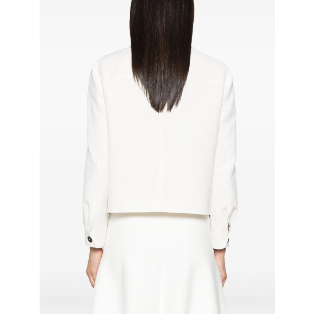 BRUNELLO CUCINELLI Witte Jas Damesjas & Jas White Dames