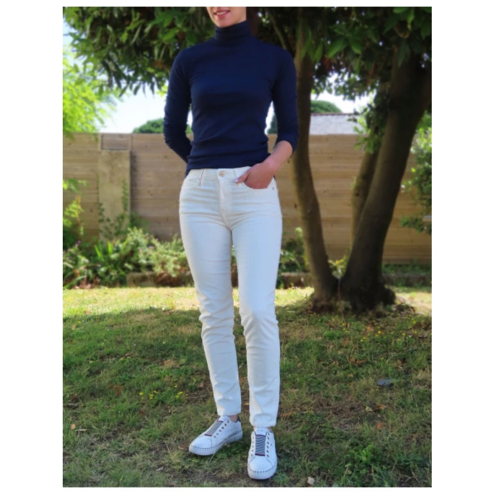 Islow Corduroy Slim 7 8 Broek Beige Dames