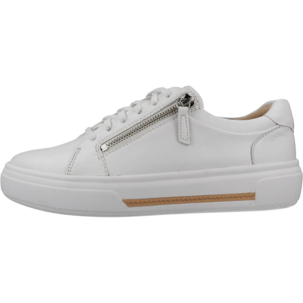 Clarks Sneakers Dames Schoenen Wit