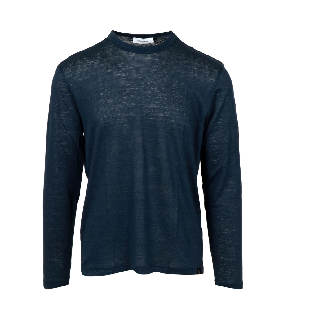 Gran Sasso Uomo Blu Top, M, New,