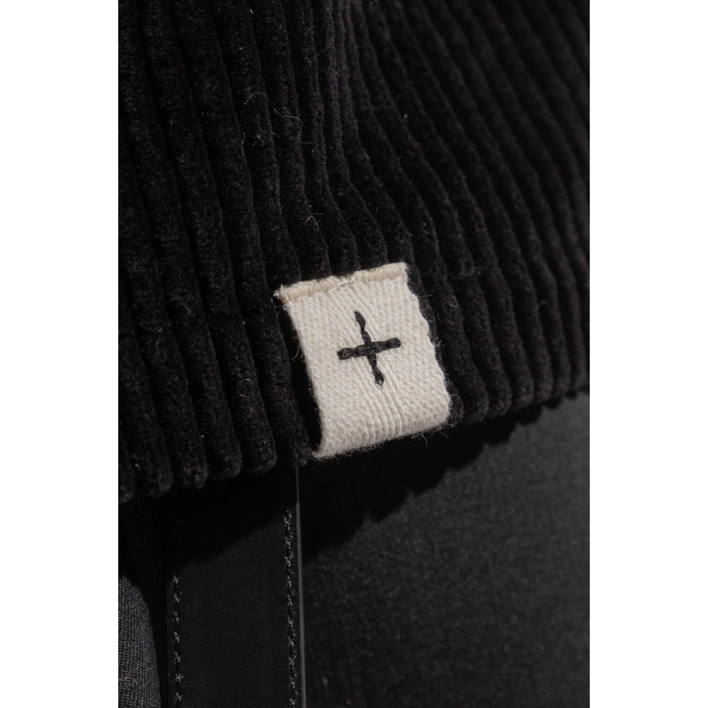 Jil Sander Ribfluwelen jas Black Dames