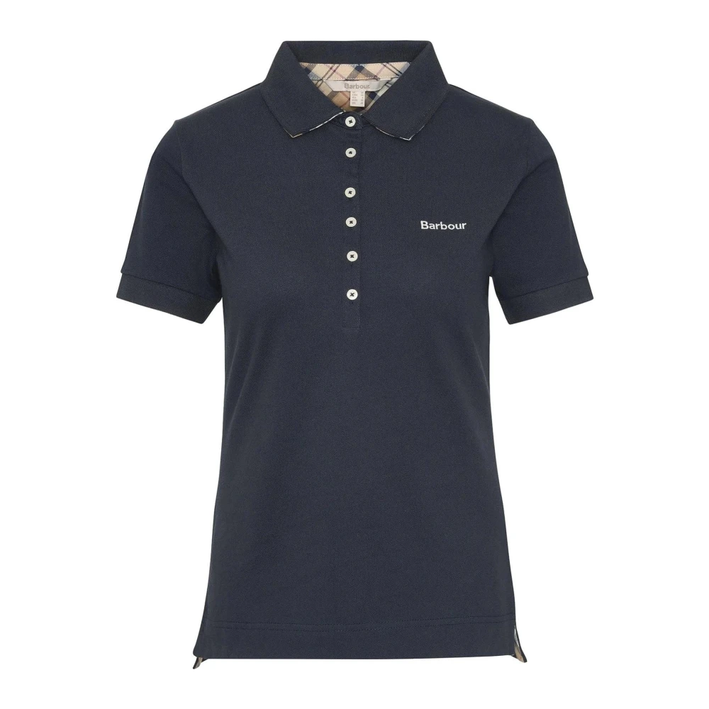 Barbour Blue Polo Shirts, Female, Xl, Cotton Elastane Tank Top
