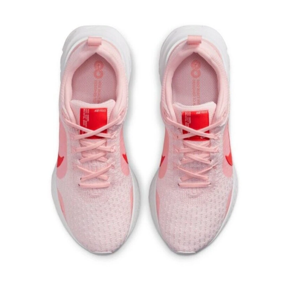 Nike Roses Hardloopschoenen Baskets React Infinity Run FK3 Pink Dames
