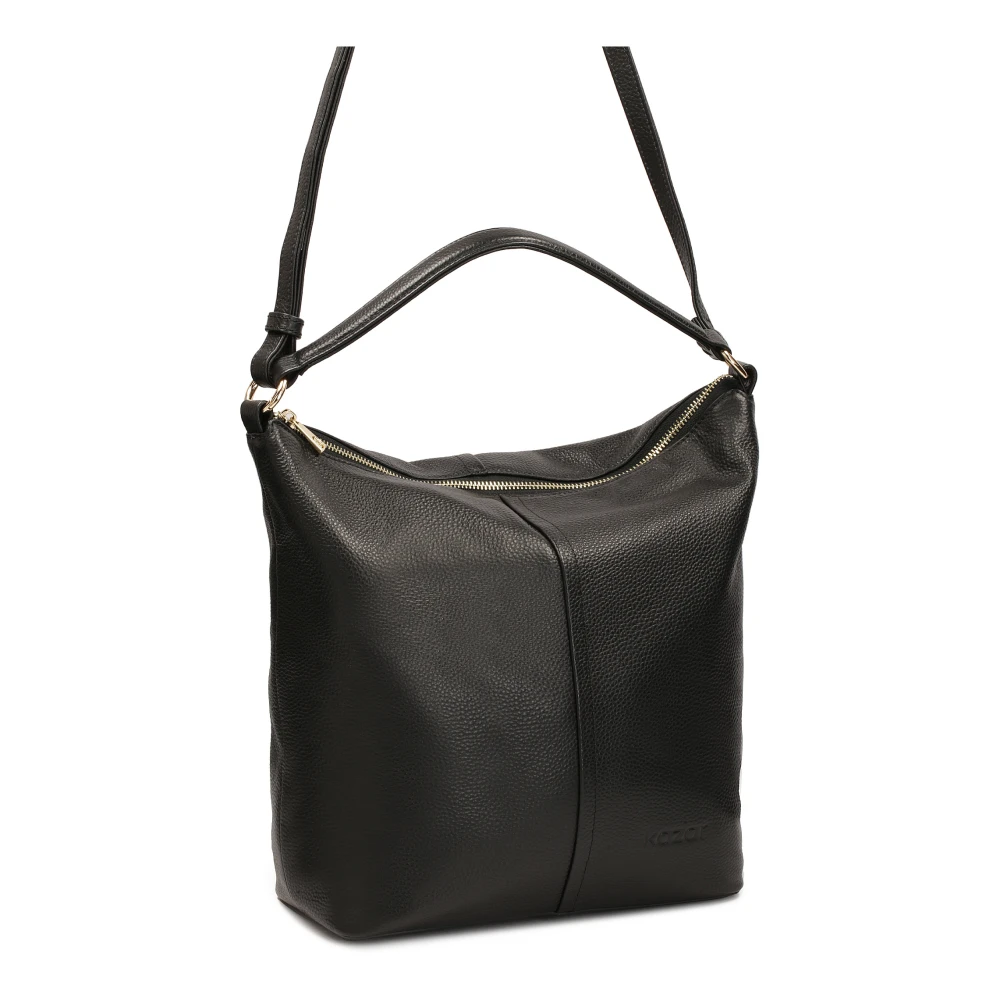 Kazar Losse handtas met twee banden Black Dames