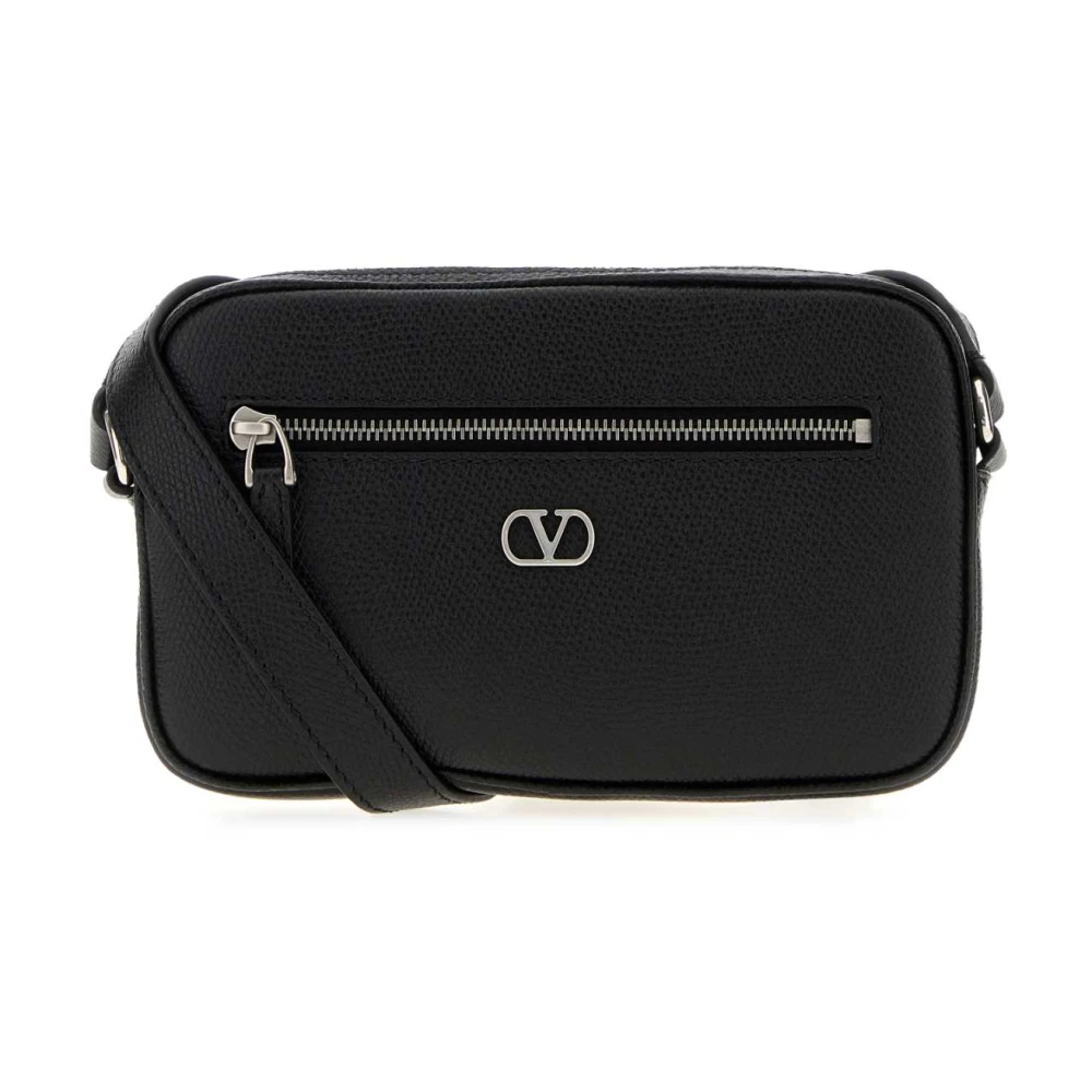 Valentino Garavani Black Cross Body Bags, Male, One Size, Vlogo Signature Mini Bag