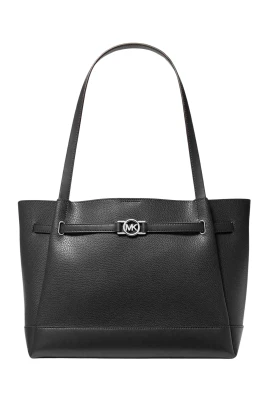 Pebbled Leather Tote