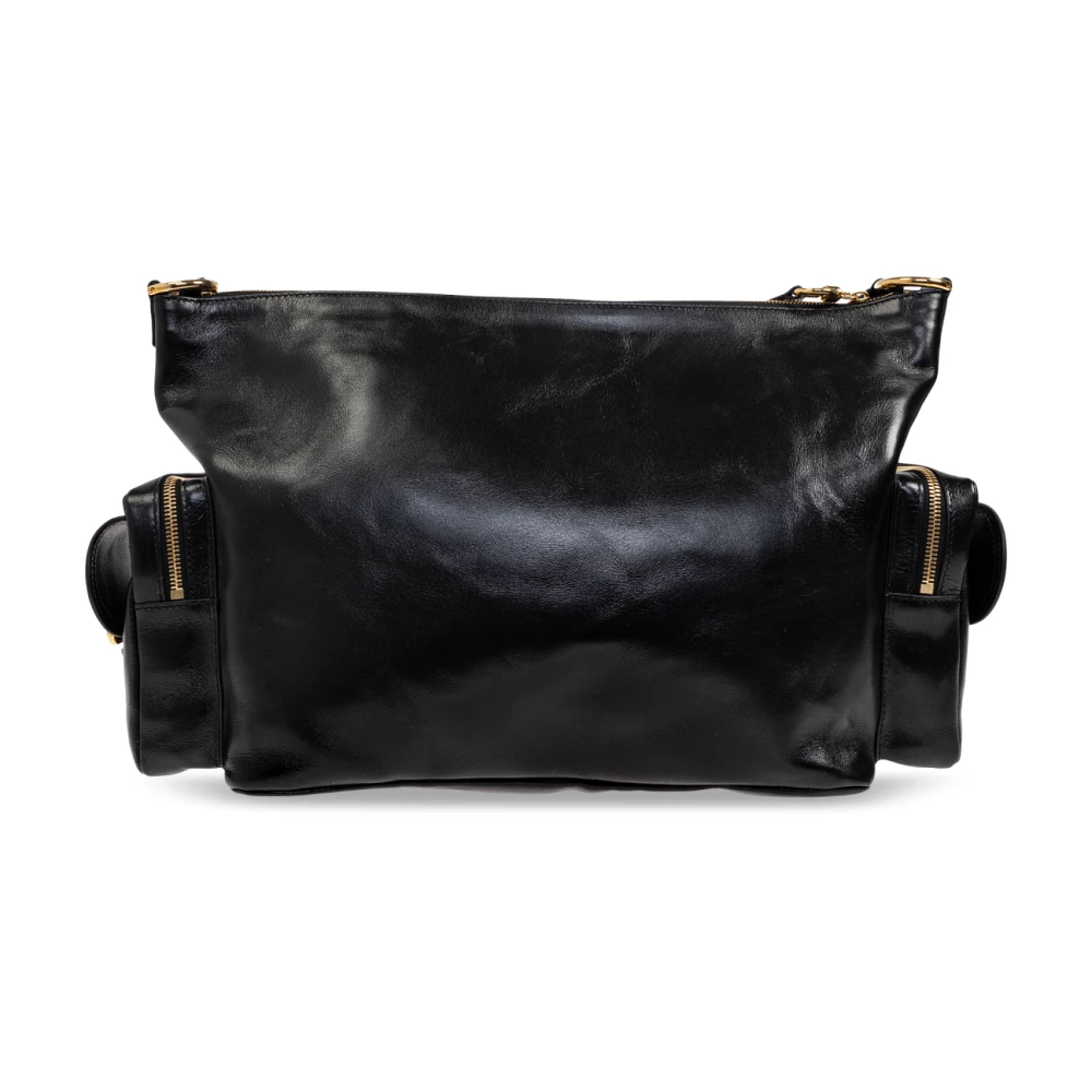 Chloé Schoudertas Cameratas Groot Black Dames