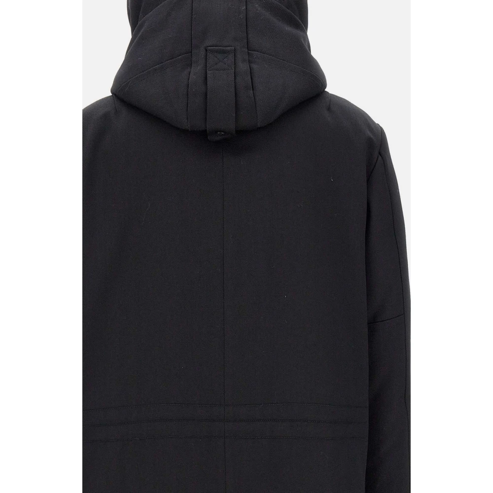 Peuterey Stijlvolle jas voor mannen en vrouwen Black Heren