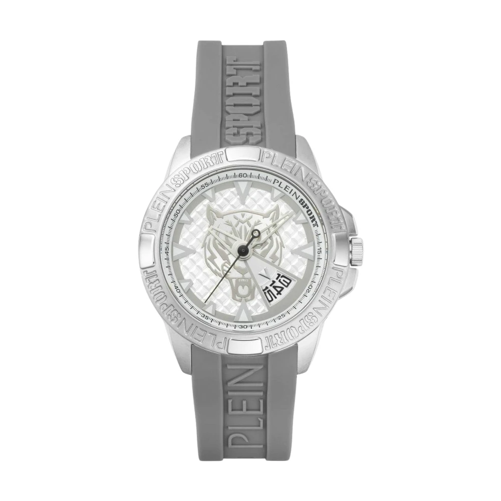 Plein Sport Men's Gray Watches, One Size, Touchdown Watch