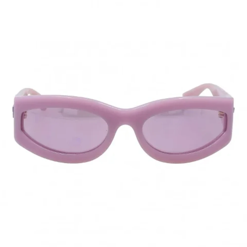 Bottega Veneta Vintage Pre-owned Fabric sunglasses Purple Dames