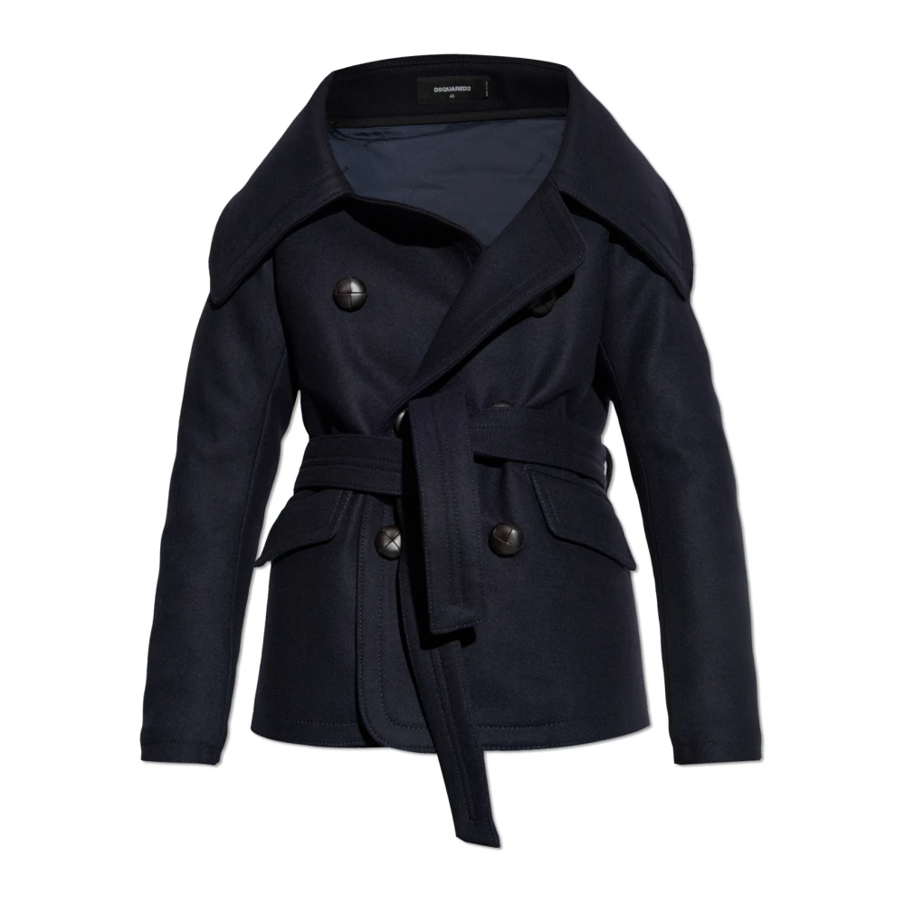 Coats > Double-Breasted Coats - - Dsquared2 - Modalova