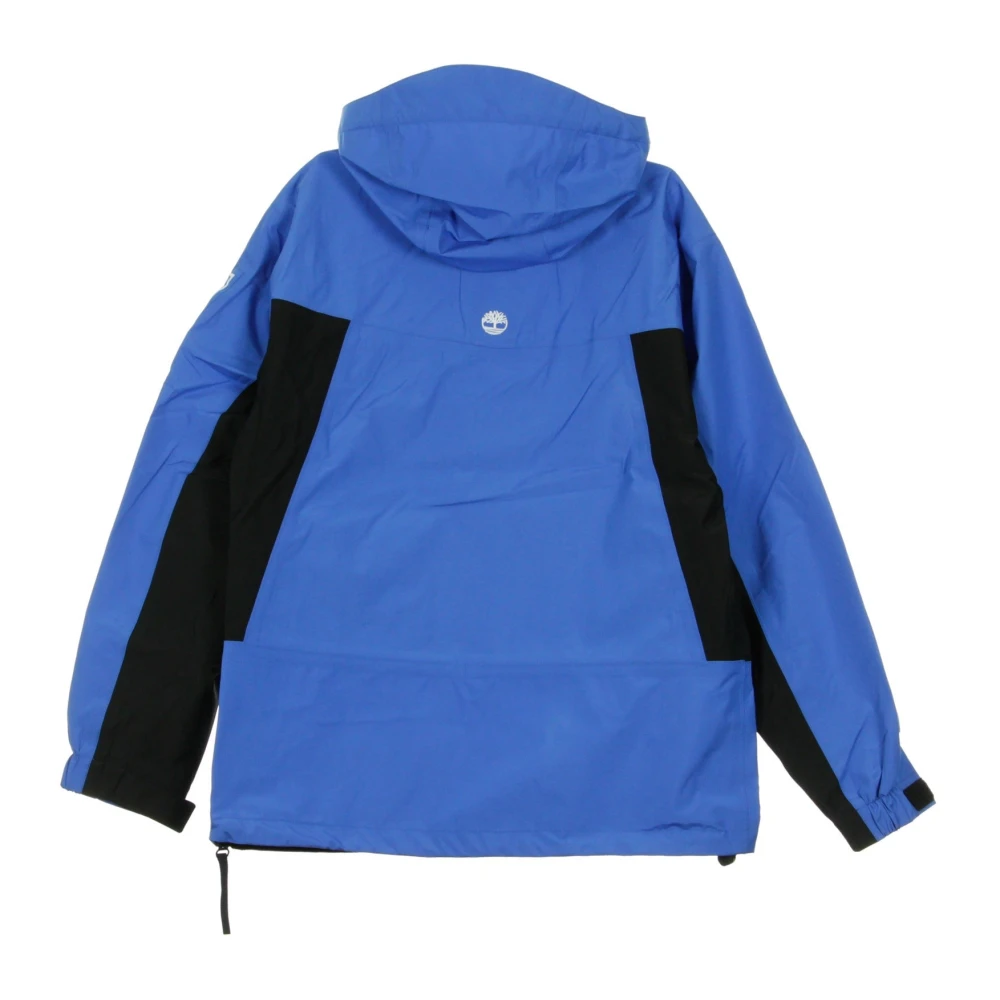 Timberland Blauwe Waterdichte Windbreaker Pullover Blue Heren