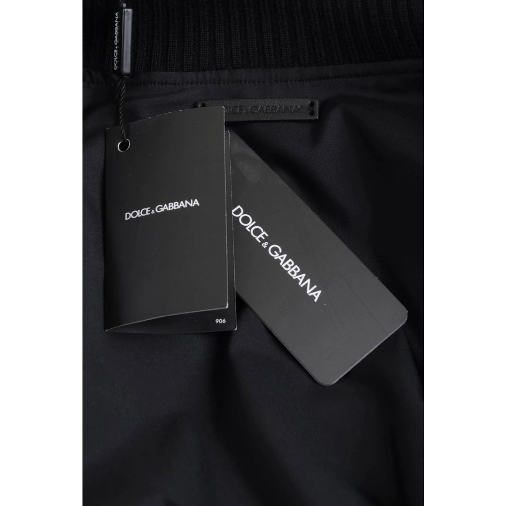 Dolce & Gabbana Omkeerbare Cardigan Jas voor Mannen Black Heren