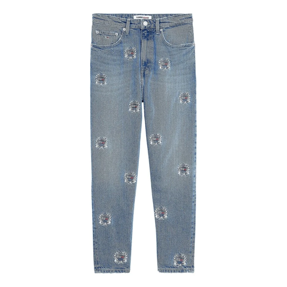 Tommy Jeans Klassieke Straight Fit Denim Jeans Blue Dames