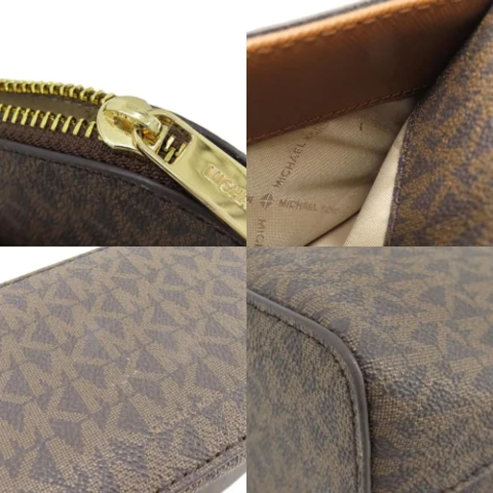 Michael Kors Pre-owned Plastic shoulder-bags Brown Dames