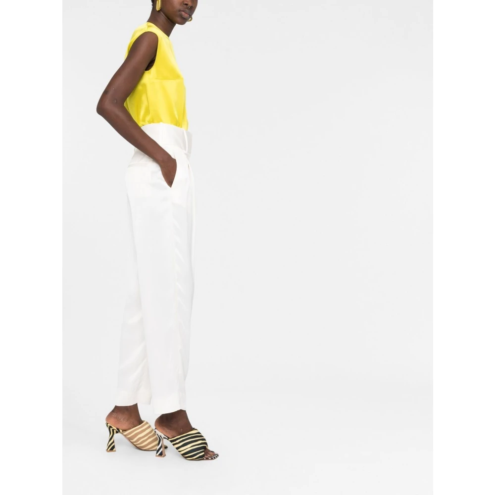 Stella Mccartney Sleeveless Tops Yellow Dames
